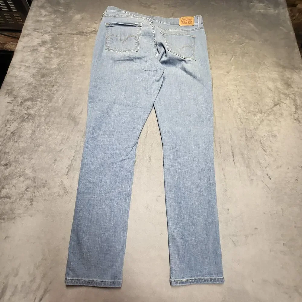 Levi's 311 Jeans Womens 32 Blue Shaping Skinny Light Wash Slim Stretch 5-Pocket